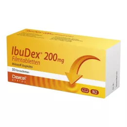 IBUDEX 200 mg filmovertrukne tabletter, 50 stk