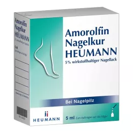 AMOROLFIN Nagelkur Heumann 5% wst.halt.neglelak, 5 ml