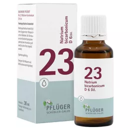 BIOCHEMIE Pflüger 23 Natrium bicarbonicum D 6 Tro., 30 ml