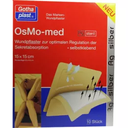 OSMO MED AG Sårplaster steril 15x15 cm, 10 stk