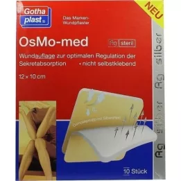 OSMO MED AG Sårforbinding steril 10x12 cm, 10 stk