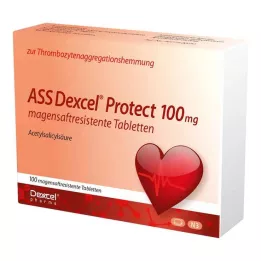 ASS Dexcel Protect 100 mg gastro-resistente tabletter, 100 stk