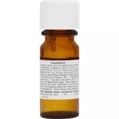 CONTRAVIR 2 dråber, 10 ml CONTRAVIR 2 dråber, 10 ml