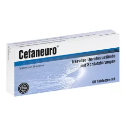 CEFANEURO Tabletter, 60 stk