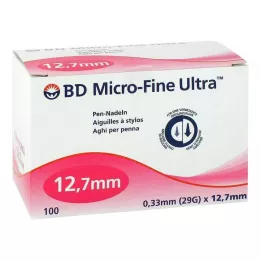 BD MICRO-FINE ULTRA Pennåle 0,33x12,7 mm, 100 stk