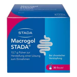 MACROGOL STADA 13,7 g pulver til oral opløsning, 30 stk