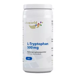 L-TRYPTOPHAN 500 mg kapsler, 60 stk