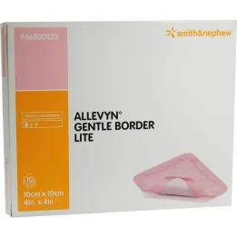 Allevyn Gentle Border Lite 10x10 cm skumbandage, 10 stk