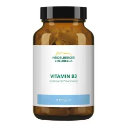 Vitamin B3 nikotinamid kapsler, 120 stk