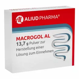 MACROGOL AL 13,7 g pulver til oral opløsning, 50 stk