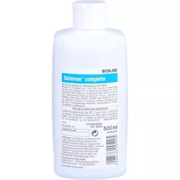 SKINMAN komplet hånddesinfektionsdispenserflaske, 500 ml