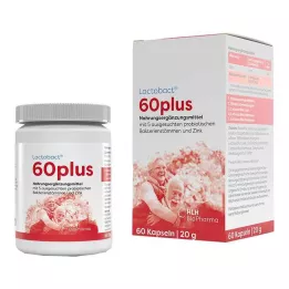 LACTOBACT 60plus gastro-resistente kapsler, 60 stk