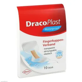 Dracoplast vandtætte fingerspidsplaster, 10 stk