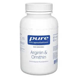 PURE ENCAPSULATIONS Arginin+Ornithine kapsler, 90 stk