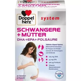 DOPPELHERZ Gravid+mødre systemkapsler, 60 stk