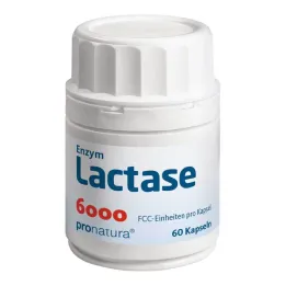 Lactase 6000 FCC kapsler, 60 stk