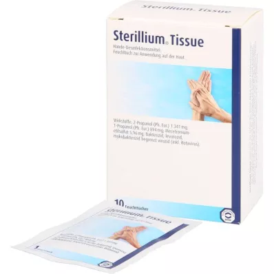 STERILLIUM Væv, 10 stk