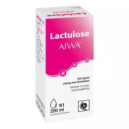 LACTULOSE AIWA 670 mg/ml oral opløsning, 200 ml