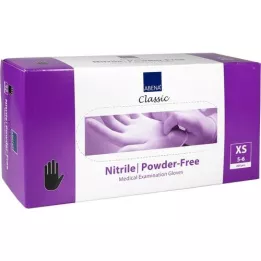 NITRIL Handsker pudderfri x-small sort, 200 stk