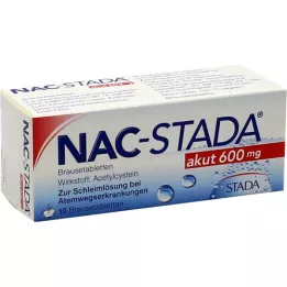 NAC STADA akut 600 mg brusetabletter, 10 stk