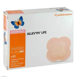 Allevyn Life 12,9x12,9 cm bandage, 10 stk