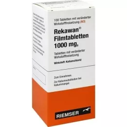 REKAWAN Filmovertrukne tabletter 1000 mg, 100 stk