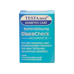 TESTAMED GlucoCheck Advance kontrolopløsning, 4 ml