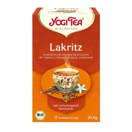 YOGI TEA Lakrids økologiske filterposer, 17X1,8 g