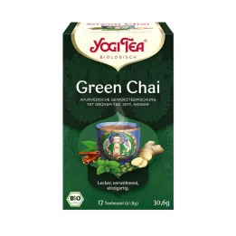 YOGI TEA Grønne Chai økologiske filterposer, 17X1,8 g