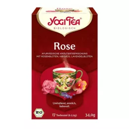 YOGI TEA Rose Bio-filterposer, 17X2,0 g