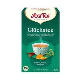 YOGI TEA Lucky Tea økologiske filterposer, 17X1,8 g