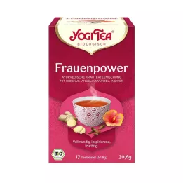 YOGI TEA Power Tea økologiske filterposer til kvinder, 17X1,8 g