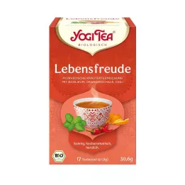 YOGI TEA Lebensfreude Biofilterposer, 17X1,8 g