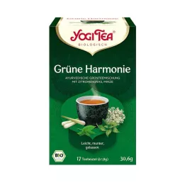 YOGI TEA Grøn Harmony Tea økologisk filterpose, 17X1,8 g