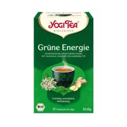 YOGI TEA Grøn energi tefilterposer, 17X1,8 g
