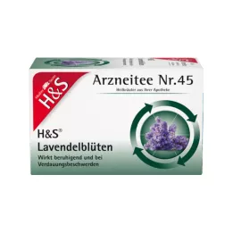 H&amp;S Lavendel blomsterfilterposer, 20X1,0 g