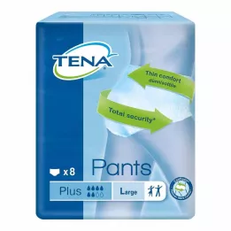 TENA PANTS plus L ConfioFit engangsbukser, 8 stk