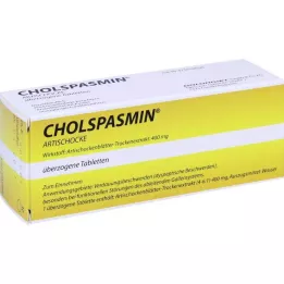 CHOLSPASMIN Artiskokovertrukne tabletter, 30 stk