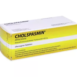 CHOLSPASMIN Artiskokovertrukne tabletter, 50 stk