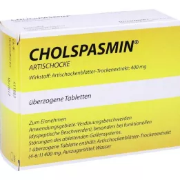 CHOLSPASMIN Artiskokovertrukne tabletter, 100 stk