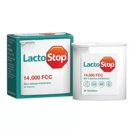 LACTOSTOP 14.000 FCC Tabletdispenser, 40 stk