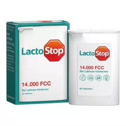 LACTOSTOP 14.000,- FCC Tabletdispenser, 80 stk