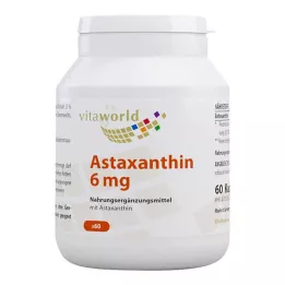 ASTAXANTHIN 6 mg kapsler, 60 stk