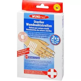 WUNDNAHTSTREIFEN 6,4x102 mm, 2X5 stk