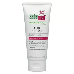 SEBAMED Tør hud Parfumefri fodcreme Urea 10 %, 100 ml