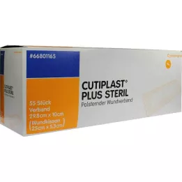 CUTIPLAST Plus steril 10x29,8 cm bandage, 55 stk