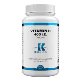 D-vitamin 400 IE kapsler, 60 stk