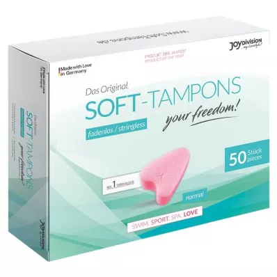 SOFT TAMPONS normal, 50 stk