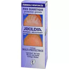 AKILDIA Fodbeskyttelsescreme til diabetikere, 75 ml