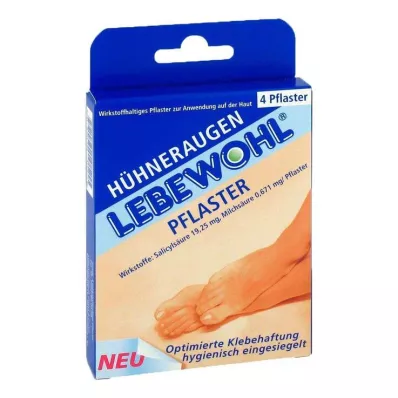 LEBEWOHL Majsgips normal, 4 stk